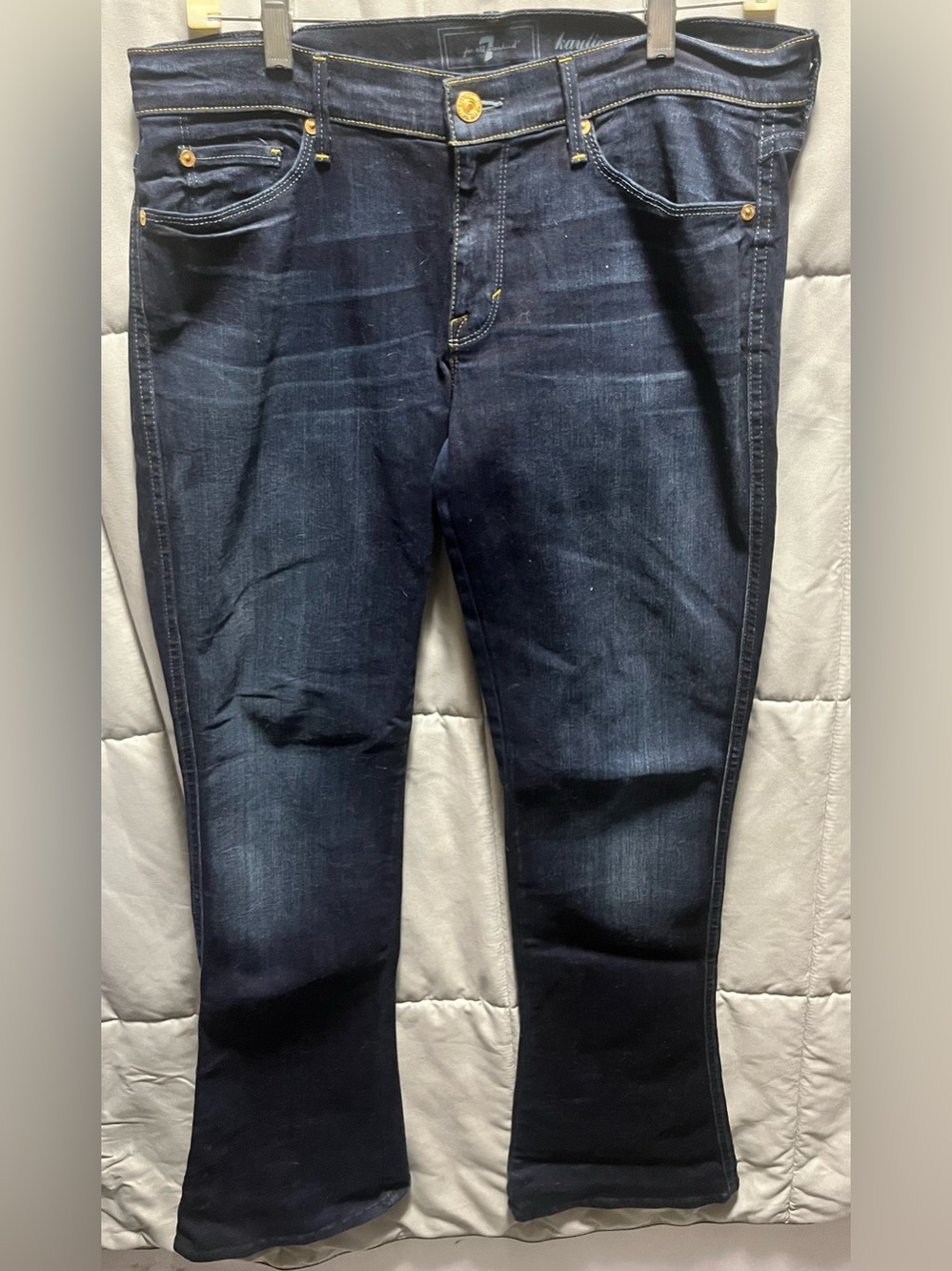 7 For All Mankind Jeans Size 31 Kaylie Bootcut